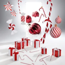 Online DecoWoerner Geschenkkartonage, , 4tlg. rot