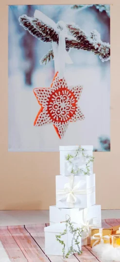 New DecoWoerner Geschenkkartonage, , 4tlg. weiß