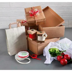 Outlet DecoWoerner Geschenkkartons 30 X 23 X 11 Cm 10 Stück braun