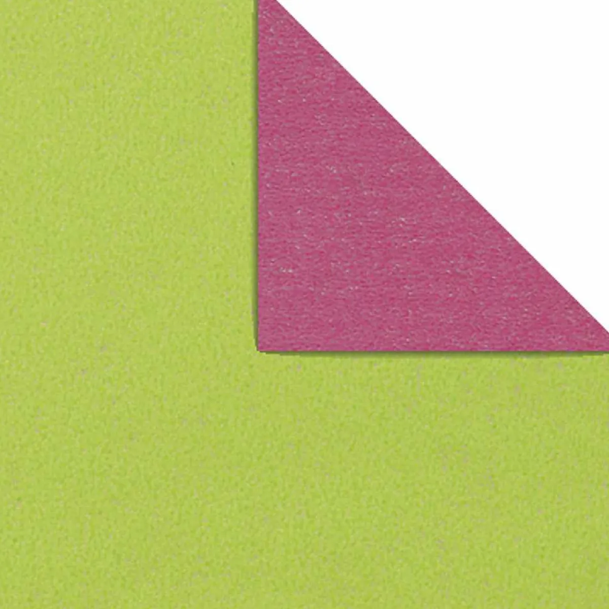 Clearance DecoWoerner Geschenkpapier Bicolor Secare Rolle 70 Cm, 100 M, Rosa Limette grün