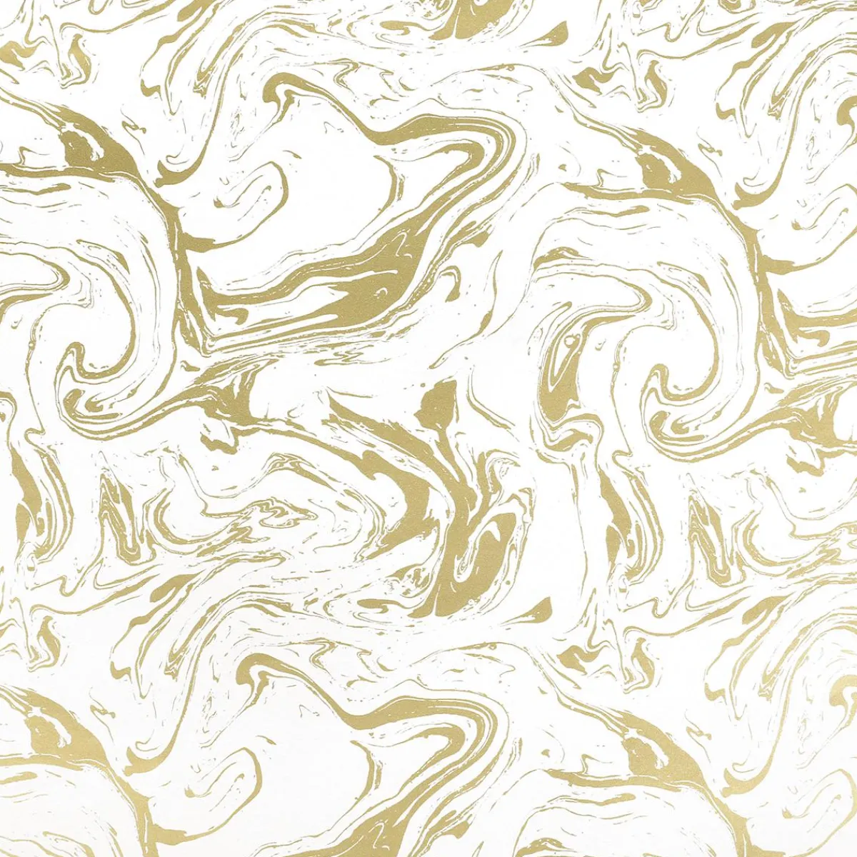 Online DecoWoerner Geschenkpapier Goldener Marmor weiß
