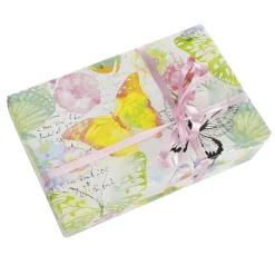DecoWoerner Geschenkpapier Schmetterlinge, 50 Cm, 50 M mehrfarbig