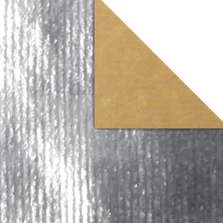 Clearance DecoWoerner Geschenkpapier-Rolle Kraftpapier Secare Rolle 70 Cm, 50 M, -metallic silber