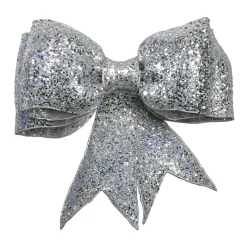 Sale DecoWoerner Geschenkschleife 35 Cm silber