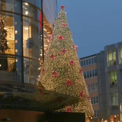 Online DecoWoerner Gigant Baum Mit LED Warm, Außen, 720 Cm grün