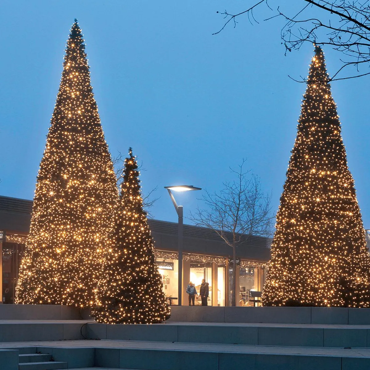 Online DecoWoerner Gigant Baum Mit LED Warm, Außen, 930 Cm grün