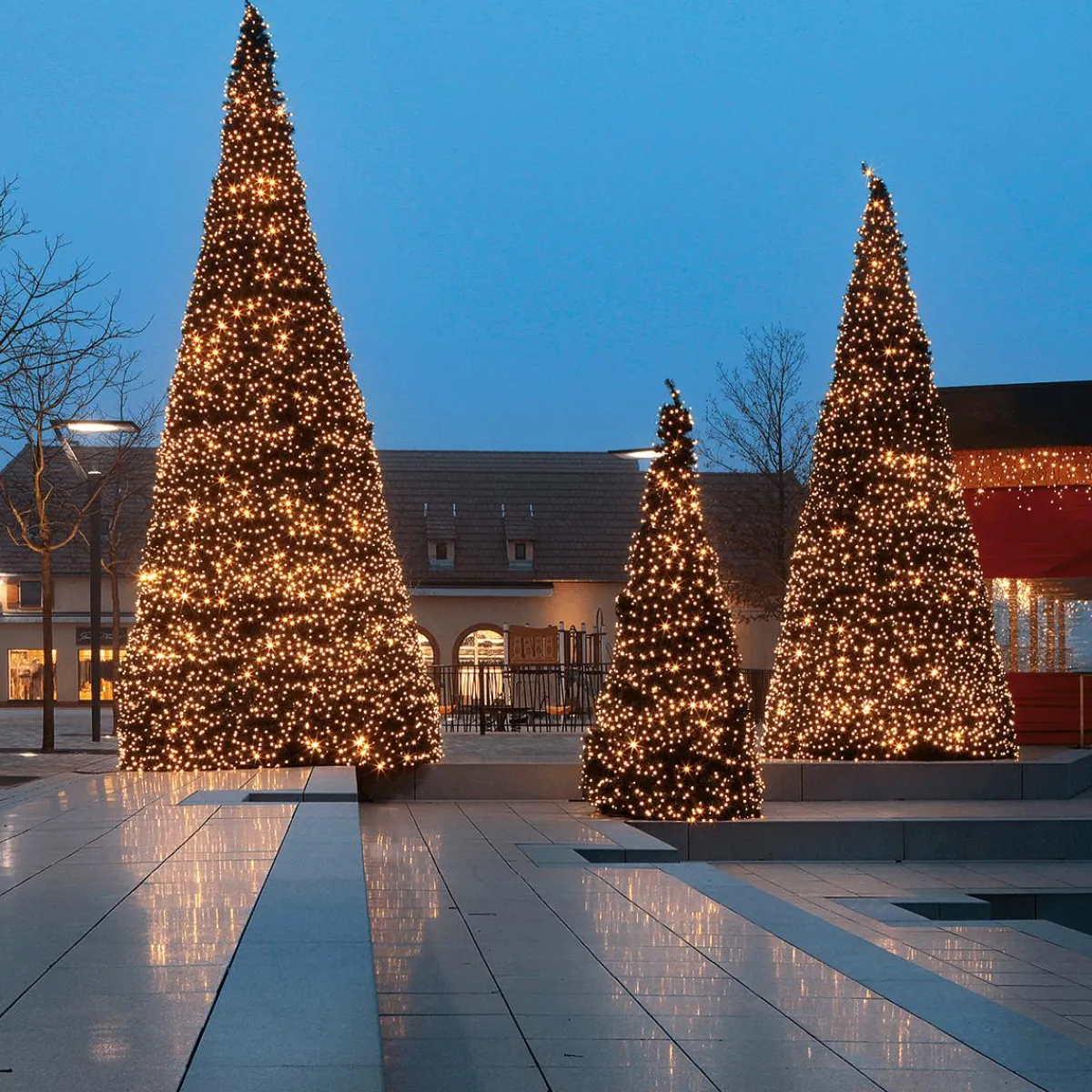 New DecoWoerner Gigant Baum Ohne Licht, 860 Cm grün