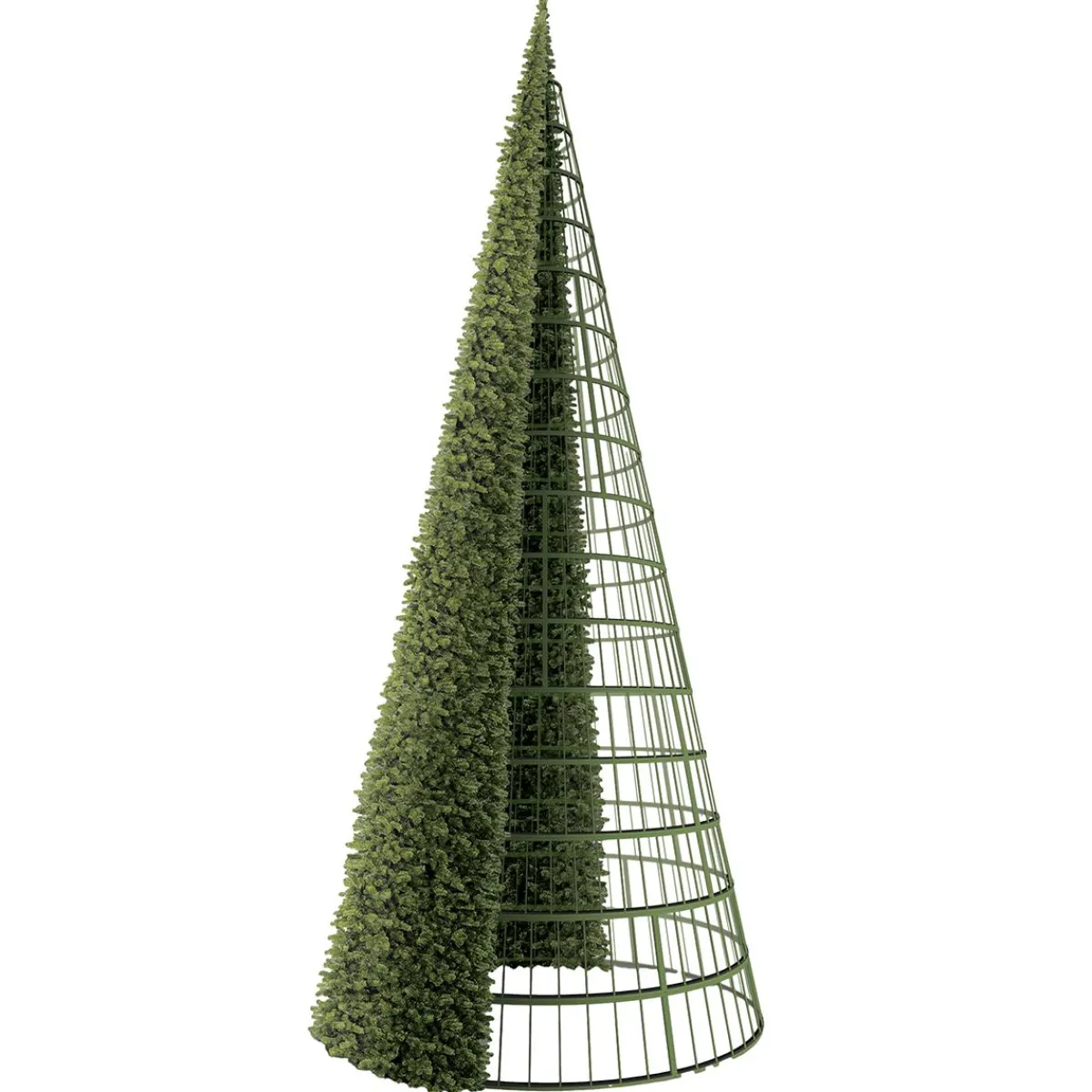 DecoWoerner Gigantbaum "Deluxe" Slim grün
