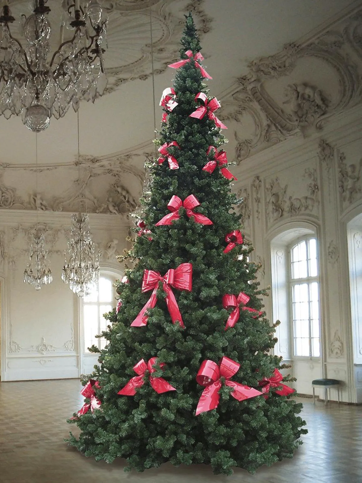 Outlet DecoWoerner Gigantbaum "Majestic" 1020 Cm grün
