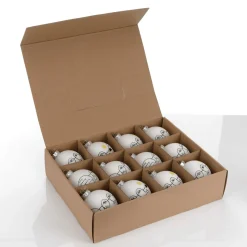 Discount DecoWoerner Glas-Weihnachtskugel 
