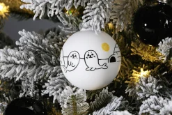 Discount DecoWoerner Glas-Weihnachtskugel 