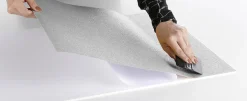 Hot DecoWoerner Glitzer-Folie Selbstklebend 50 Cm X 5 M Rolle silber