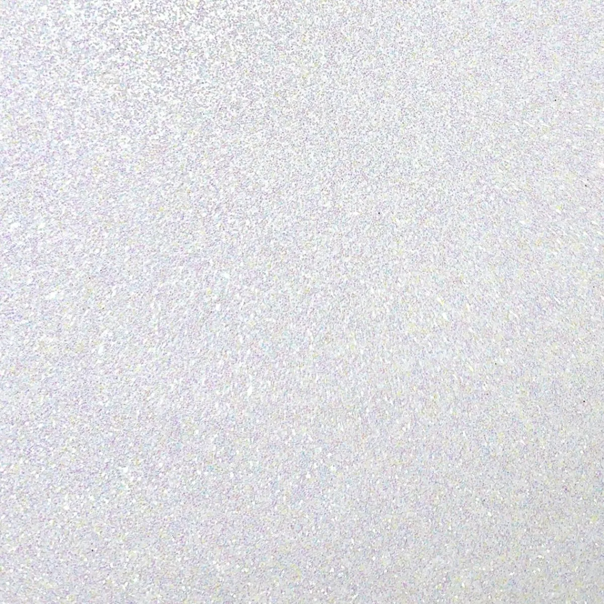 Outlet DecoWoerner Glitzer-Folie Selbstklebend Irisierend 50 Cm X 5 M Rolle weiß