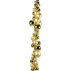 Discount DecoWoerner ene, Matte Weihnachtskugeln Aus Schwer Entflammbarem Kunststoff, 6 Cm Ø – 24 Stück gold