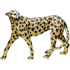 Clearance DecoWoerner ener Gepard 110 Cm Lang Mit Schwarzen Flecken gold