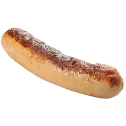 Online DecoWoerner Grillwurst Weiß Lebensmittel-Attrappe 14 Cm braun