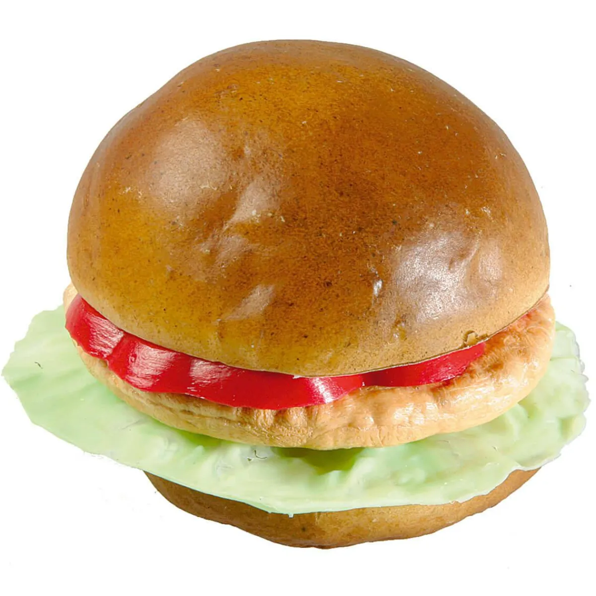 Outlet DecoWoerner Hamburger Lebensmittel-Attrappe 11 Cm Ø braun