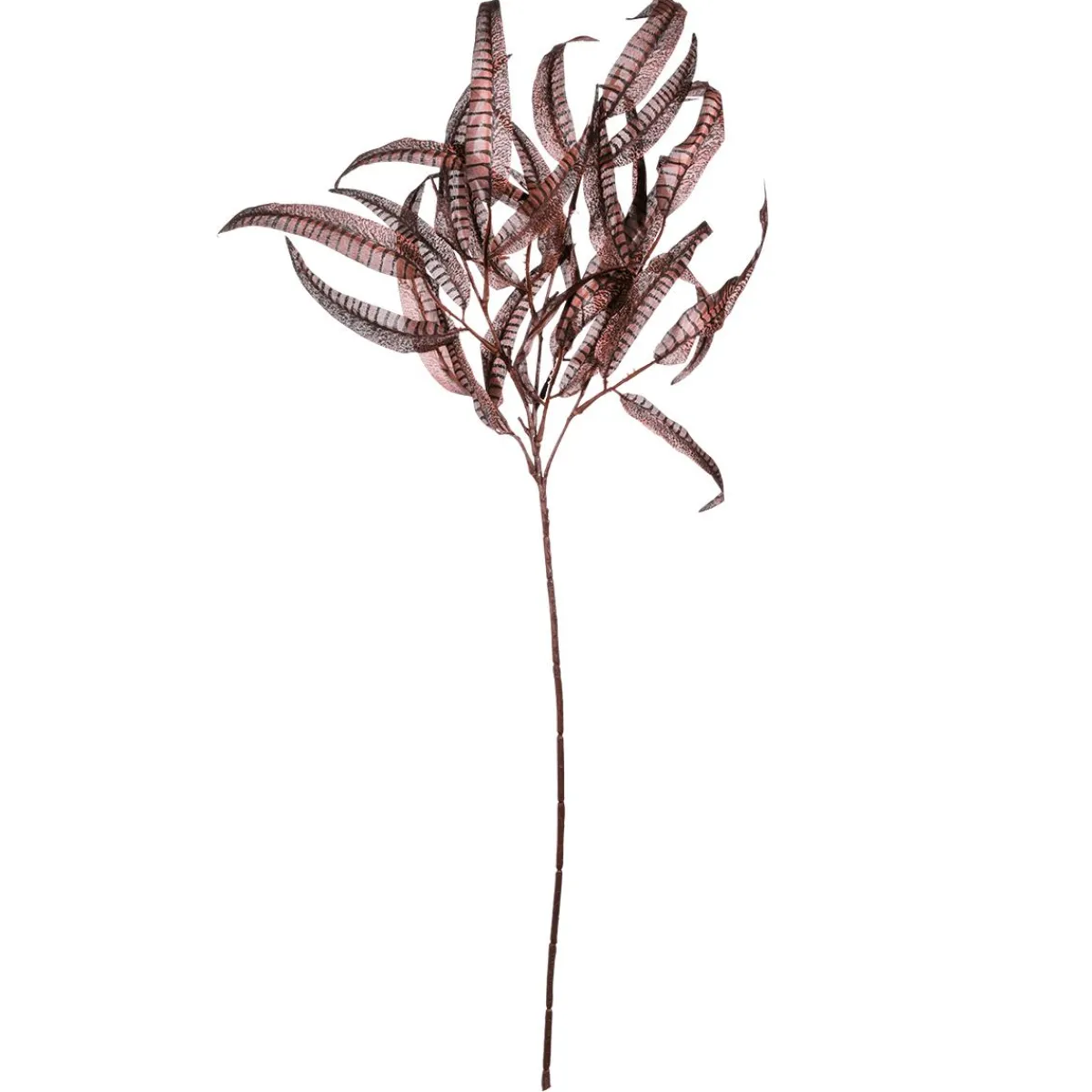 DecoWoerner Herbstlicher Dekozweig Lila, 85 Cm violett