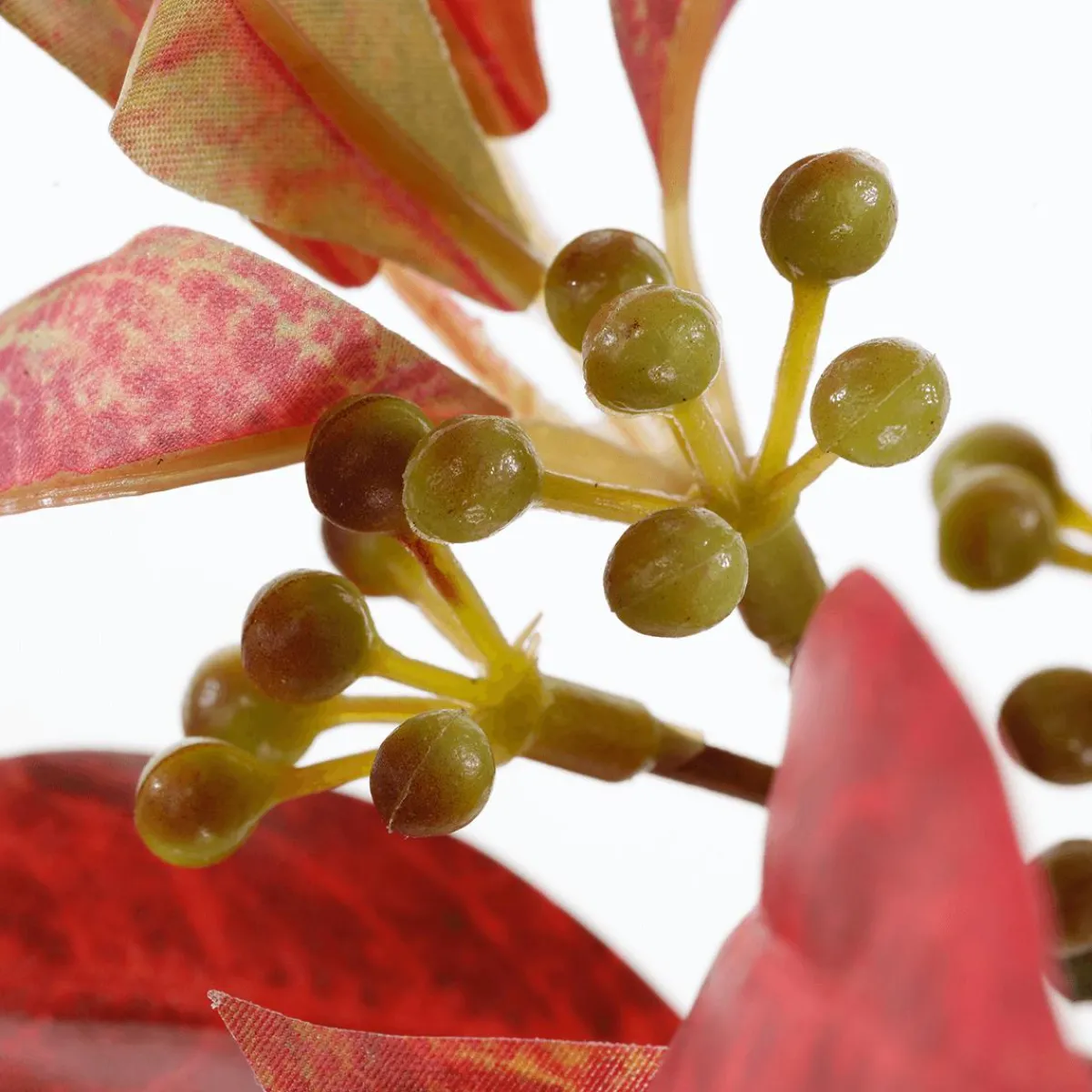 Best DecoWoerner Herbstlicher Laubzweig Mit Beeren 114 Cm braun