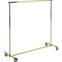 Online DecoWoerner Höhenverstellbarer Konfektionsständer Messing, 140 Cm Breit gold