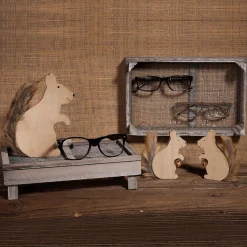 Discount DecoWoerner Holzbox Mit Gitter 28 Cm braun