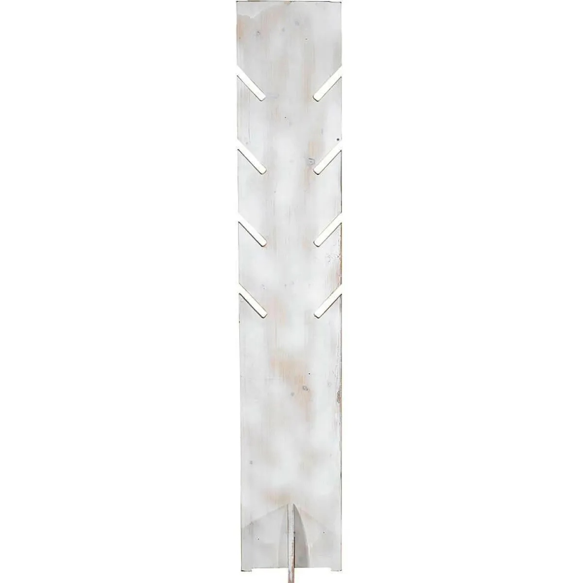 Outlet DecoWoerner Holzbrett-Aufsteller "Vintage" 160 Cm Hoch weiß