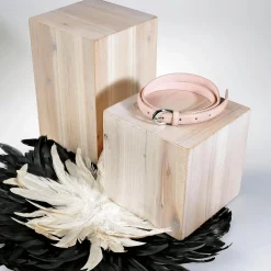 New DecoWoerner Holz-Minisäulen Set Natur Beige