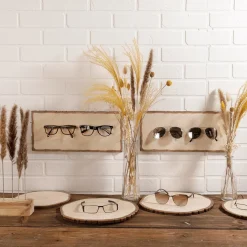 Online DecoWoerner Holzscheiben Display Bedruckt 30 Cm Ø braun