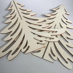 Clearance DecoWoerner Holz-Tanne, 83 Cm Hoch braun