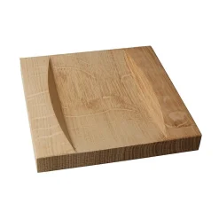 Online DecoWoerner Holz-Zahlteller 14 X 14 Cm braun