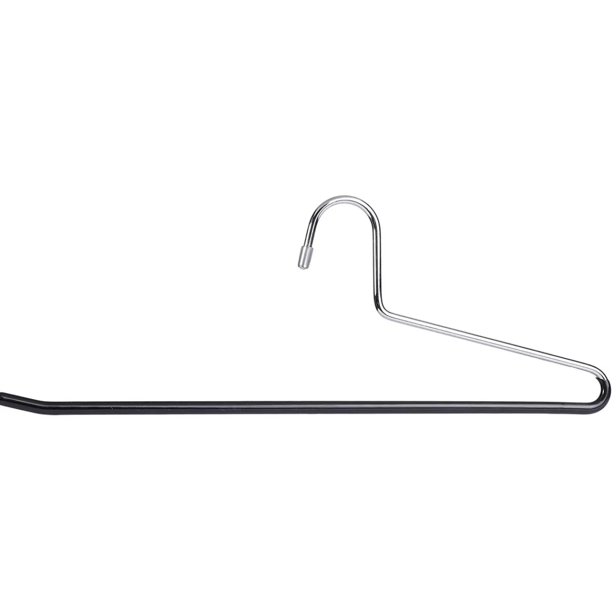 Discount DecoWoerner Hosenbügel Anti-Rutsch 35 Cm, , 1 Pack à 10 Stück schwarz