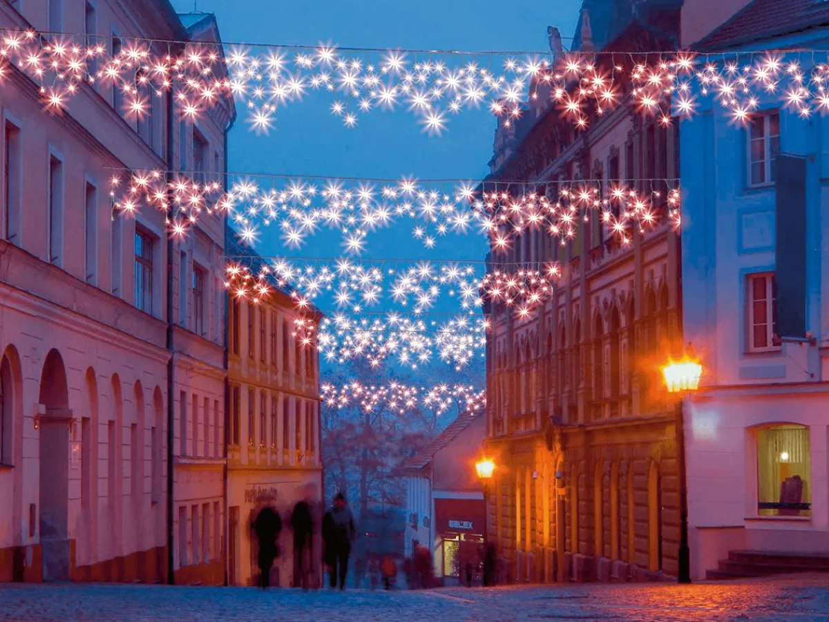 New DecoWoerner Icicle-Light Lichterkette 300 X 50 Cm IP44 Weiß