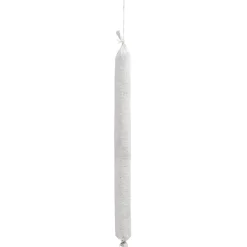 Clearance DecoWoerner Italienische Salami Lebensmittel-Attrappe 52 Cm weiß