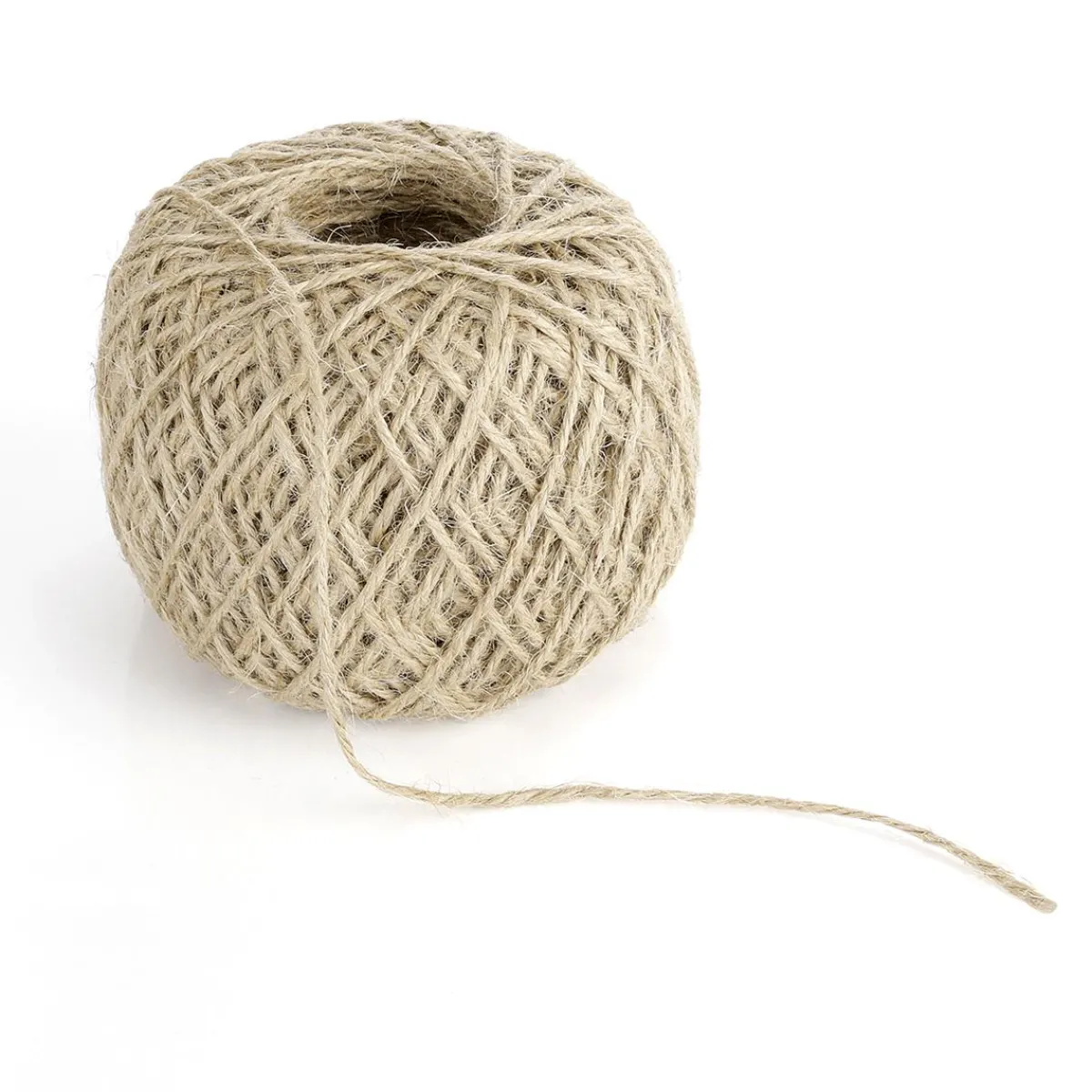 Hot DecoWoerner Jute Kordel Ø 1,5 Mm, 100 M, Natur