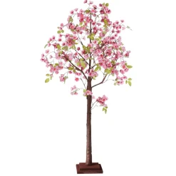 Sale DecoWoerner Kirschblüten-Kunstbaum Mit Standplatte 120 Cm rosa