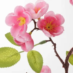 Hot DecoWoerner Kirschblüten-Kunstzweig, Pack à 2 Stück rosa