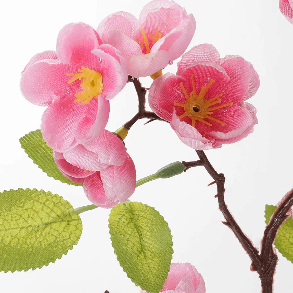 Hot DecoWoerner Kirschblüten-Kunstzweig, Pack à 2 Stück rosa