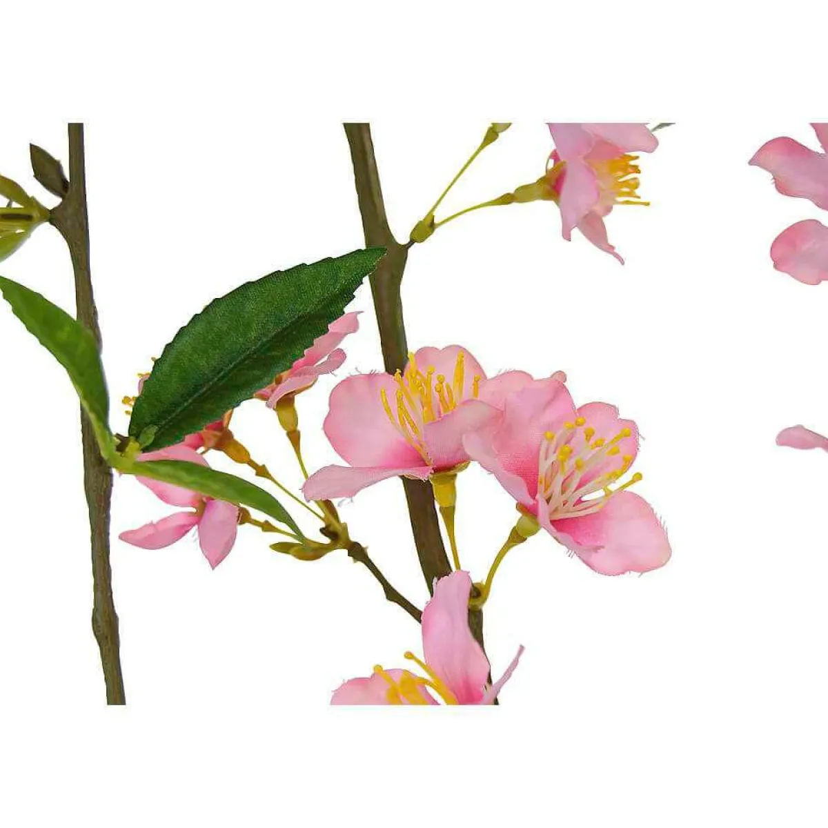 Clearance DecoWoerner Kirschblüten-Zweig Schwer Entflammbar B1, 118 Cm rosa