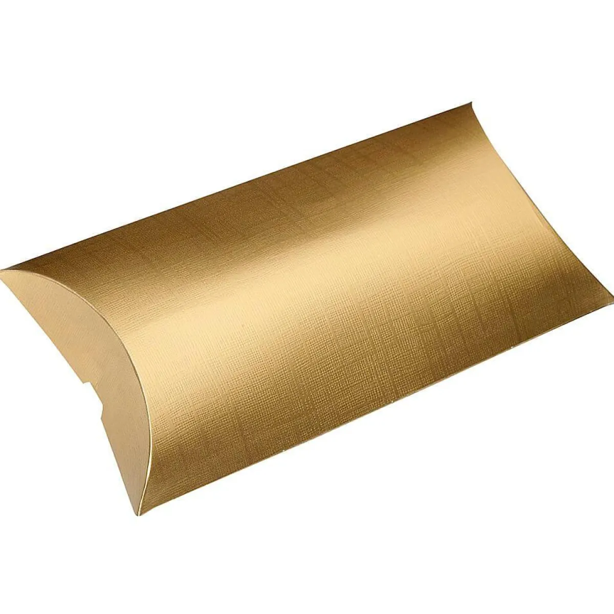 New DecoWoerner Kissenschachtel 24 Cm Lang, 10 Stück, gold