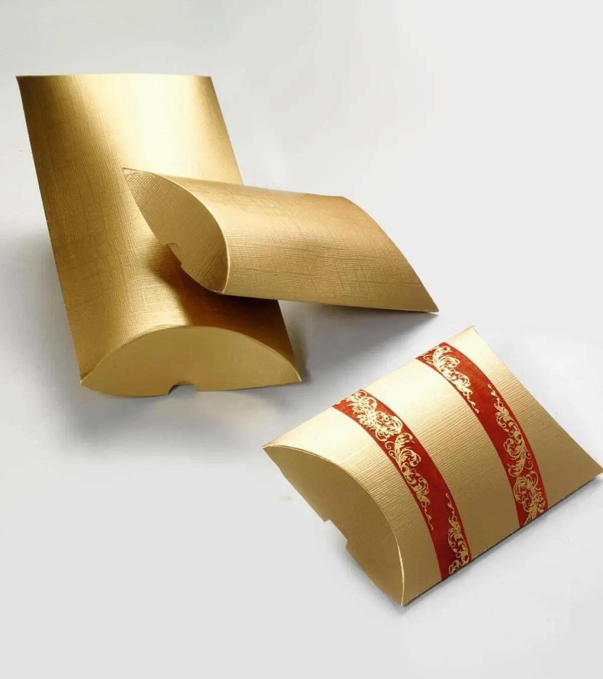 Outlet DecoWoerner Kissenschachtel 17 Cm Lang, 10 Stück, gold
