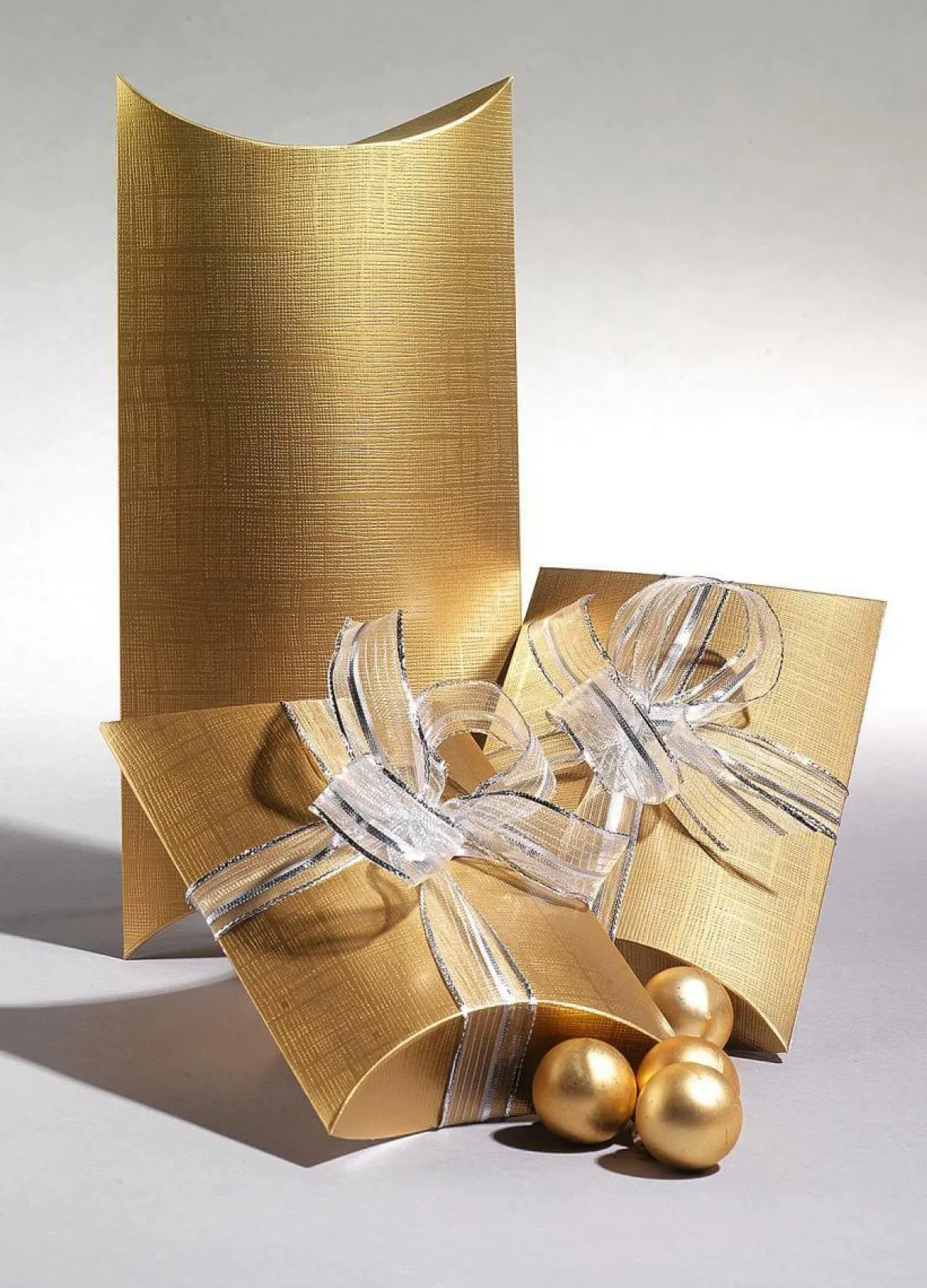 Outlet DecoWoerner Kissenschachtel 17 Cm Lang, 10 Stück, gold