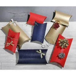 Sale DecoWoerner Kissenschachtel 24 Cm Lang, , 10 Stück rot