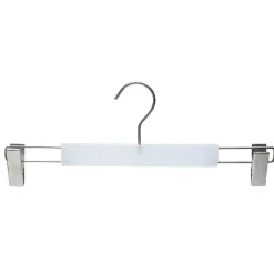Best DecoWoerner Klammerbügel Gefrostet 36 Cm,1 Karton à 50 Stück weiß