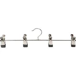 Outlet DecoWoerner Klammerbügel Quatro 40 Cm, 1 Pack à 10 Stück silber