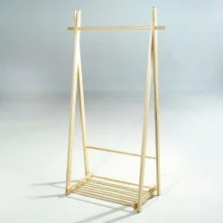 DecoWoerner Kleiderständer Aus Holz Naturholz