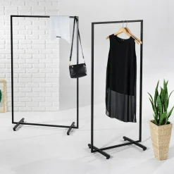 Sale DecoWoerner Kleiderständer NOVUS, , 145 X 70 Cm schwarz