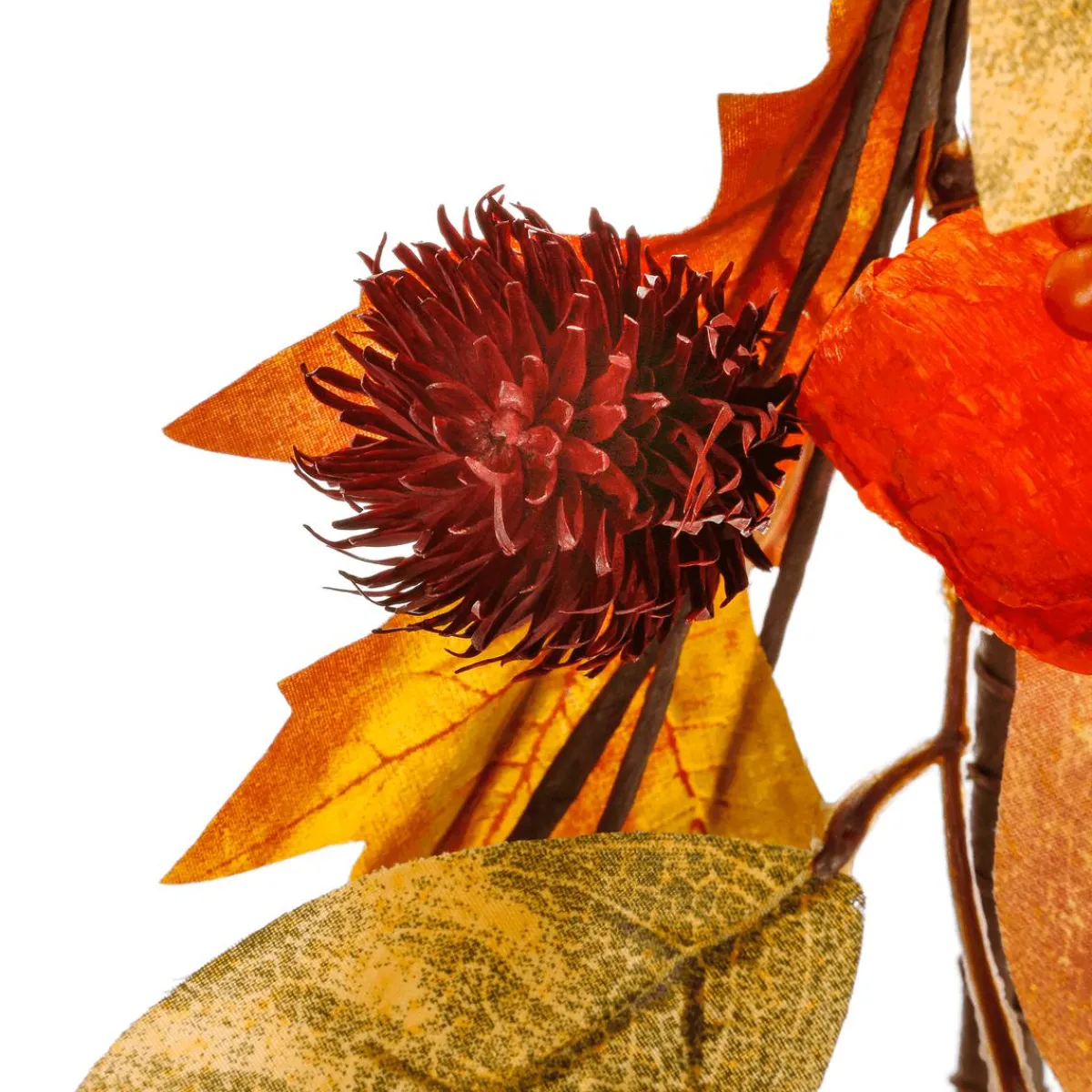 Discount DecoWoerner Künstliche Beeren-Herbst-Ranke 15 X 145 Cm orange