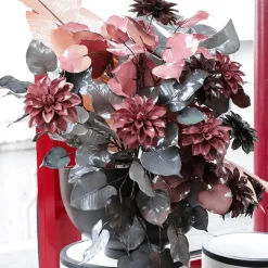 Outlet DecoWoerner Künstliche Dahlie 56 Cm rot