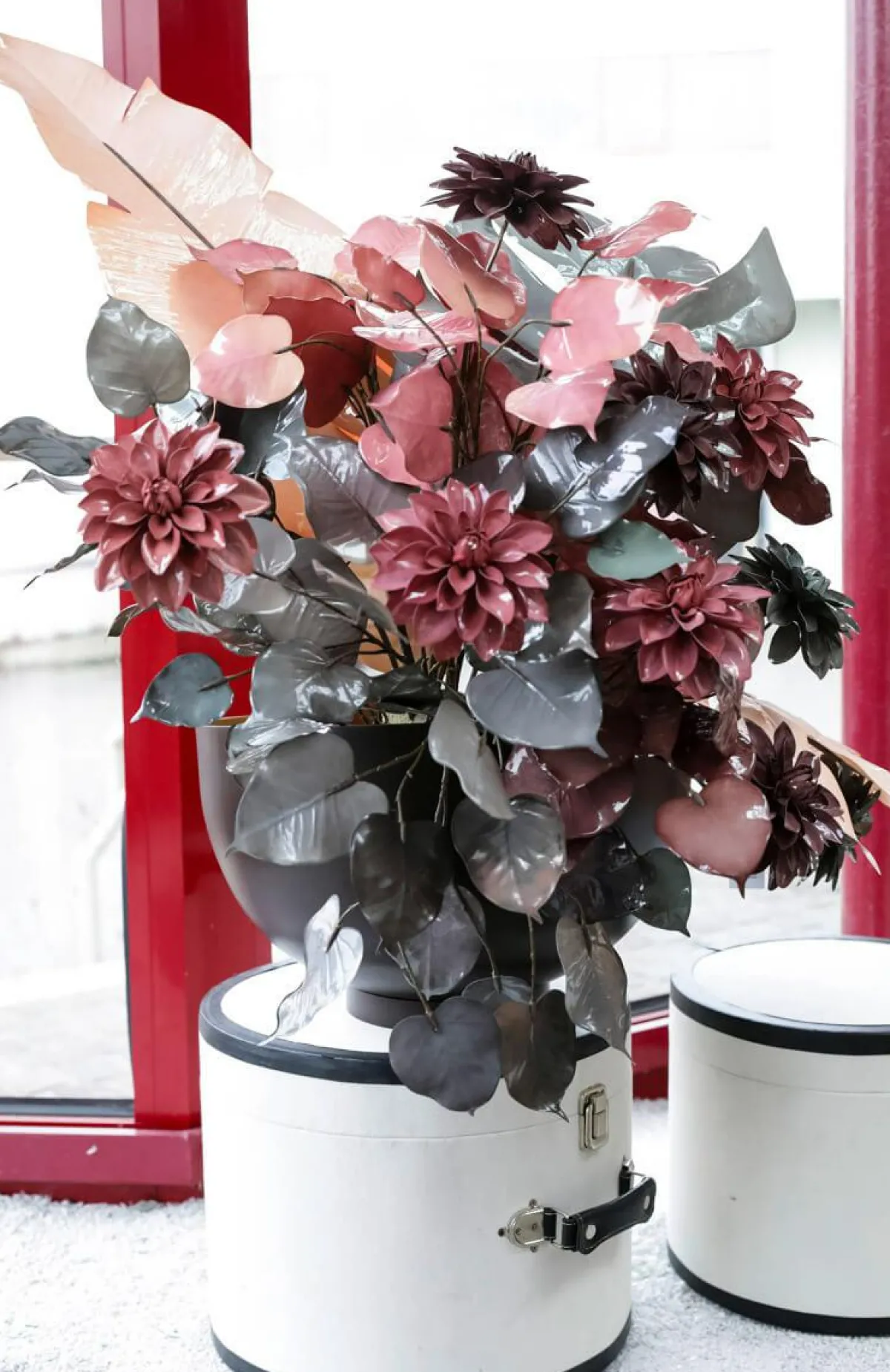 Online DecoWoerner Künstliche Dahlie 56 Cm rosa