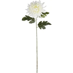 Online DecoWoerner Künstliche Dahlien-Stielblume, 80 Cm weiß